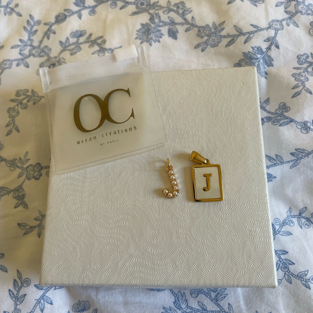 Ocean Creations "J" Initials